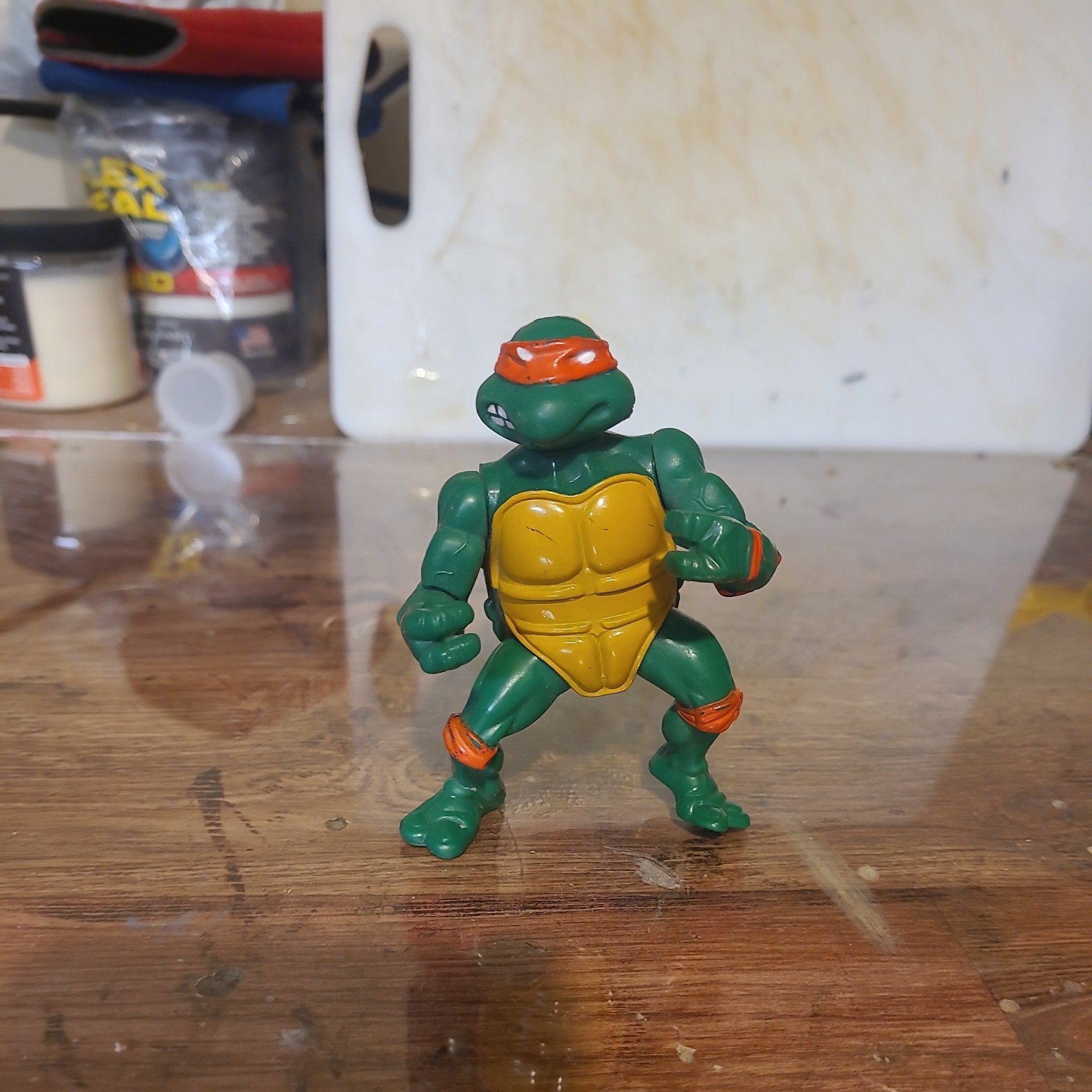 Vintage 1998 TMNT Teenage Mutant Ninja Turtles Michelangelo Action Figure