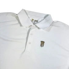 Monster Energy Java Shirt Mens 3XL White Polo Active Performance Advertising