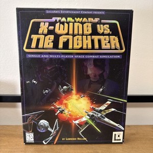 Star Wars: TIE FIGHTER – PC – Boîte UK (1994) – Totally Games / LucasArts – CD Original