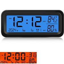 Incroyable horloge de tableau de bord num??rique miniature avec fonction de char