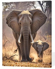 Paint by Numbers Kit for Adults Beginner Elephant DIY Painting Kits for Adults