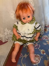 Seltene Puppe Puppe orange Haare Vintage Jonny Effe Franca nicht auffindbar