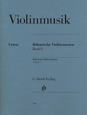 Bohemian Violin Sonatas Vol. 1 violin and piano G. Henle Verlag Paperback