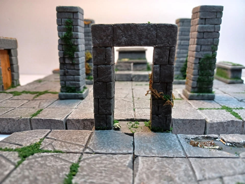 ENORME JUEGO DE AZULEJOS DE JUEGO DE ROL 74 piezas - Dungeon and Dragons (DnD, D&D), Pathfinder! Foto 3 de 4