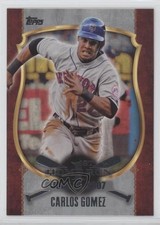 2015 Topps Update First Home Run Silver Carlos Gomez #FHR-11 5ta