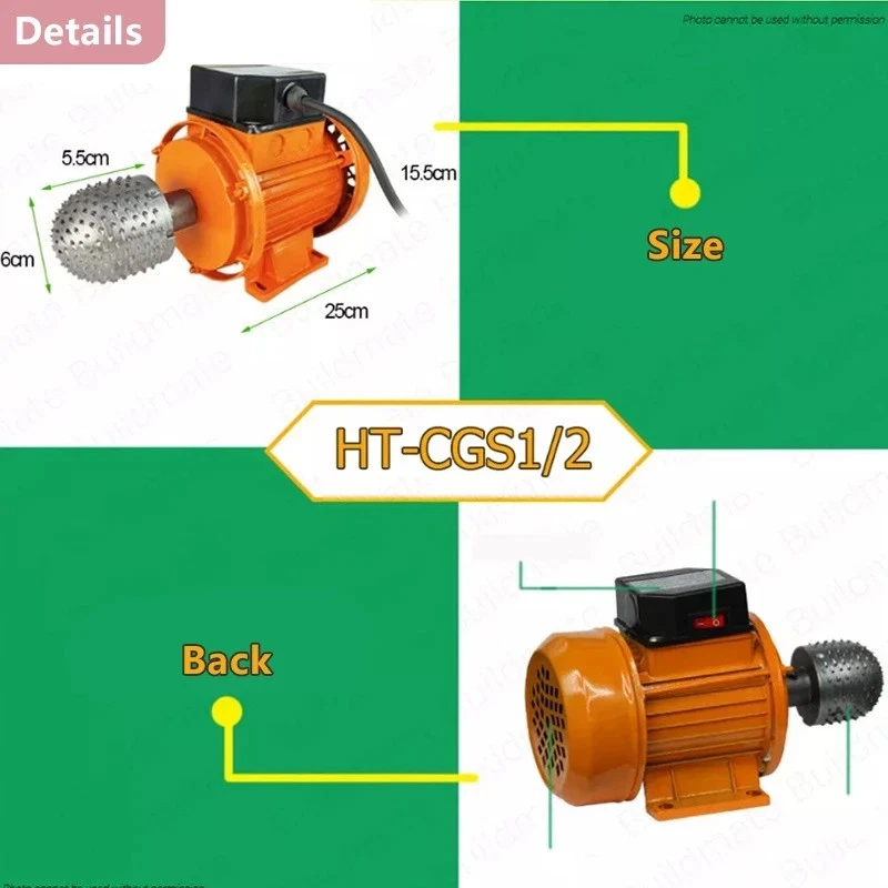 Электрический скребок для кокоса измельчитель лезвие из нержавеющей стали - Изображение 4 из 4