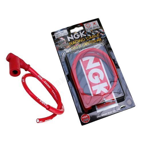 Antiparasite NGK CR4 Racing en silicone rouge de qualité supérieure