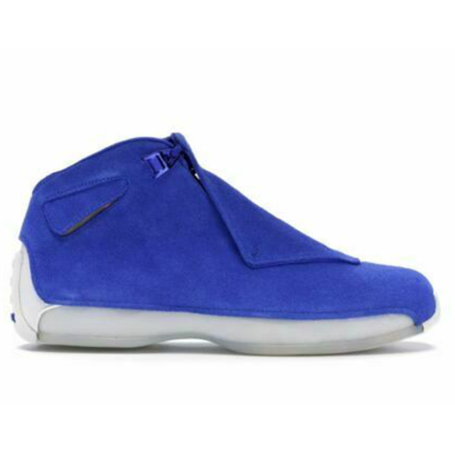 Jordan 18 Retro Blue Suede 2018