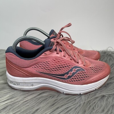 Saucony Clarion Womens Size 9 Pink Sneakers Running Athletic Trainers