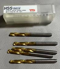 Y-G D4148122 #22 dia x 1-1/16" flute Length Screw Machine Drill - Qty. 5