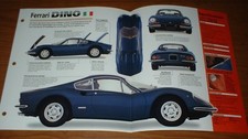1971 Ferrari Dino 246 Gt Original Imp Brochure Info Specs 246gt 71 67 68 69-74 1971 Ferrari Dino 246 Gt Original Imp Brochure Info Specs 246gt 71 67 68 69-74