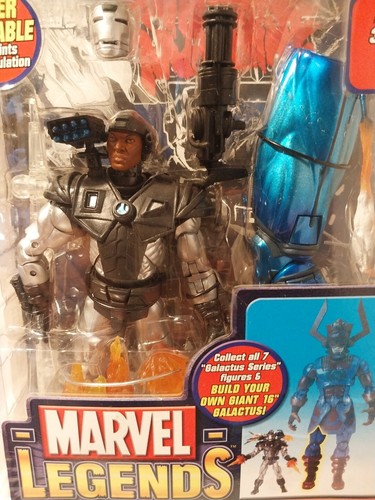 2005 Marvel Legends War Machine Action Figure - Galactus Series - Toy Biz - Picture 2 of 4