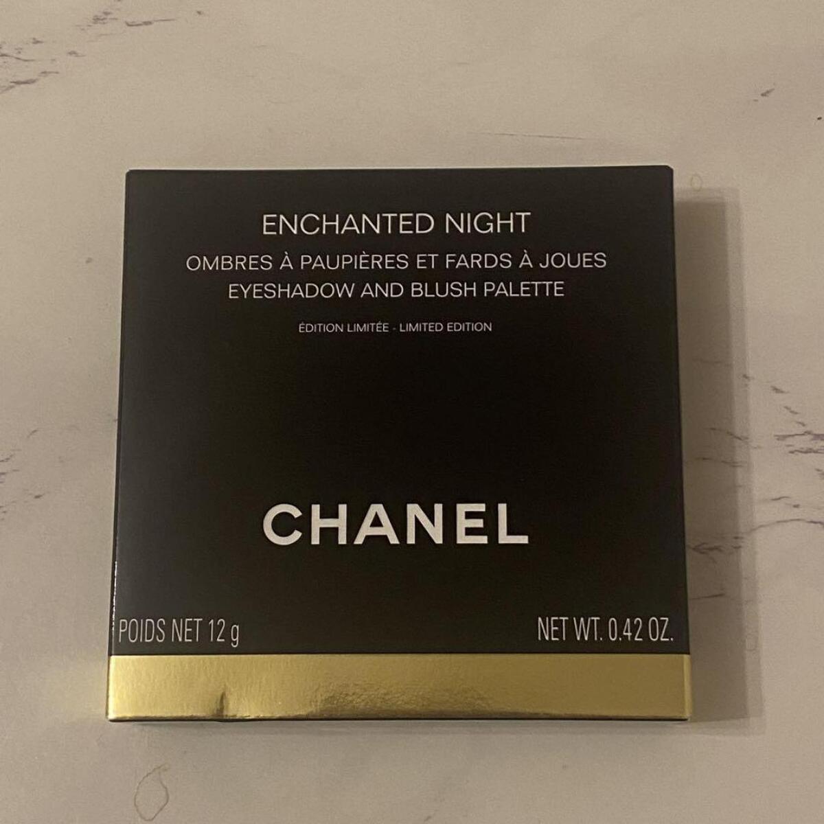 CHANEL ENCHANTED NIGHT Eyeshadow & Blush Palette Holiday CHANEL ENCHANTED NIGHT Eyeshadow & Blush Palette Holiday