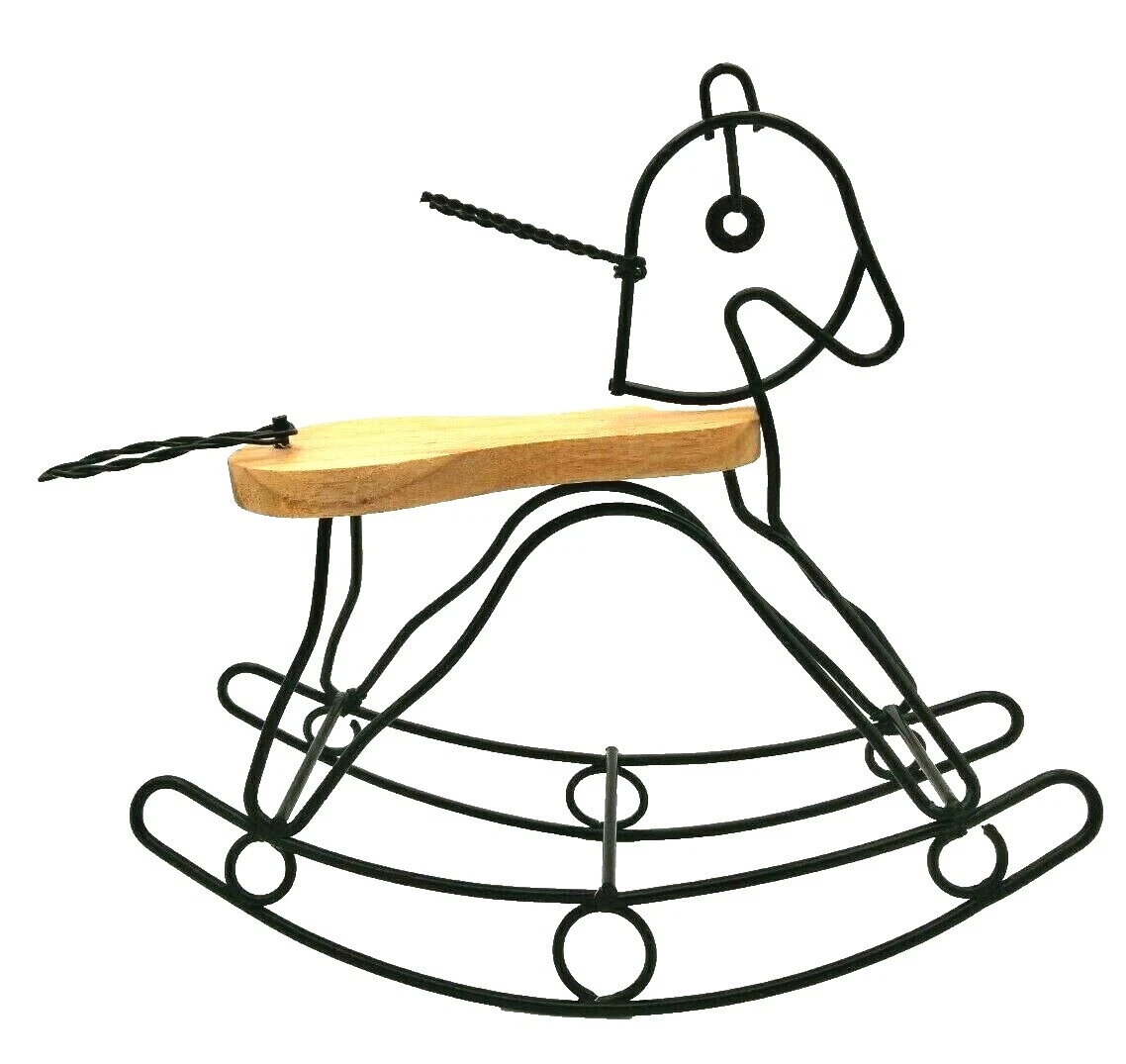 Estante de Madera Decoración Negro sitters