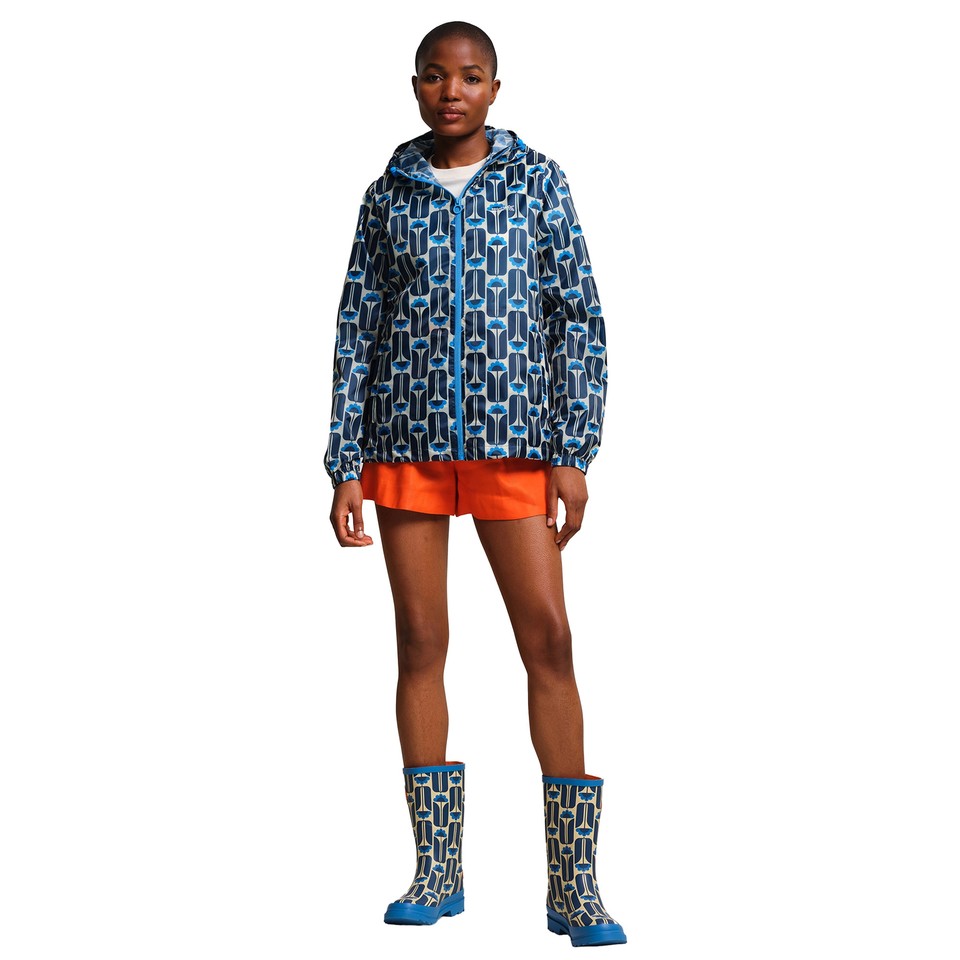 Regatta Womens/Ladies Orla Kiely Tall Flowers Packaway Waterproof