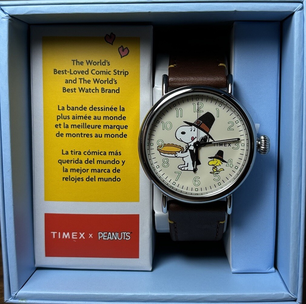 Timex Orologio Uomo Al Quarzo Con Cinturino In Pelle Marrone E Quadrante Verde - Modello TW2V91500 - 2