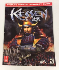 Kessen Prima Official Strategy Guide Sony Playstation 2 EA