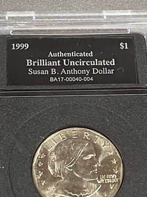 1999 Susan B. Anthony Liberty D RARE FG Frank Gasparro One Dollar