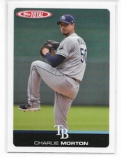 2019 Topps Total Wave 2 Base Card # 195 Charlie Morton - Tampa Bay Rays