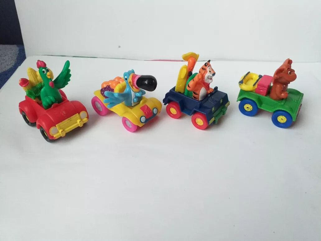 Kellogg's Cereal Celebrities フィギュア全5体セット Kellogg's/ケロッグ・CEREAL CELEBRITIES/シリアルセレブリティ