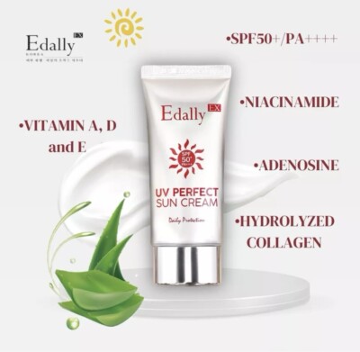 Edally Ex UV Perfect Sun Cream   SPF 50+PA++++ -Buy 3 Get 1 Free