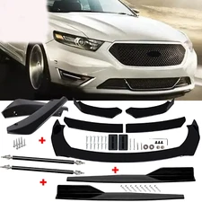 For Ford Taurus SHO Front Rear Bumper Lip Spoiler Body Kit Splitter Side Skirt