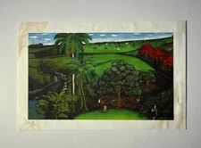 RUPERTO JAY MATAMOROS. Engraving. Serigraphy / Cardboard. Contemporary Art. Cuba