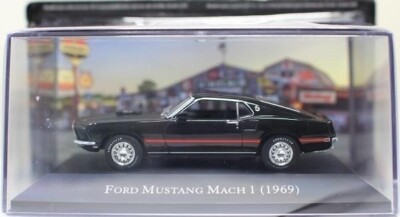 Miniature Ford Mustang Mach I 1/43 - Inter-cars - Rouge - Occasion
