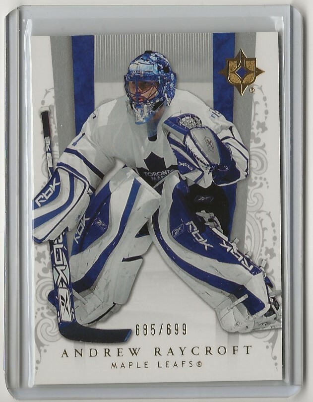 06-07 2006-07 Ultimate Collection #57 Andrew Raycroft 685/699