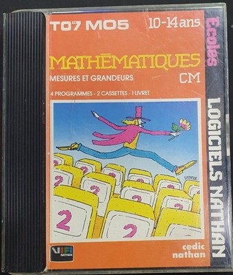 Jeu Vidéo "NUMERO 10" Pour Ordinateurs Thomson MO5, MO6, TO7/70, TO8, TO9 - Version K7 (cassette)