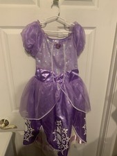 Disney Store Sofia The First Costume Child Size Medium 7/8 V2