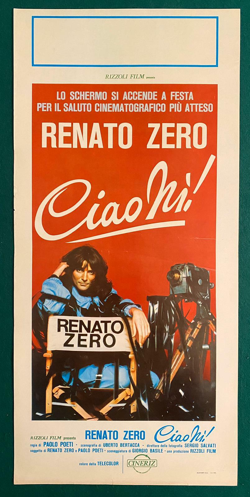 Locandina originale film Ciao nì! (1979) - Regia di Paolo Poeti