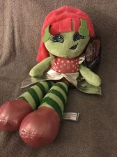 Hugfun Cyber Style Space Doll Sweethearts Ruby Plush Alien Stars Stripes Pink