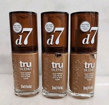 Lot Of Covergirl Trublend Liquid Makeup Foundation,  d7 Soft Sable