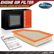 1x Engine Air Filter for Buick LaCrosse 2017 2018 2019 Regal Sportback 2018-2020