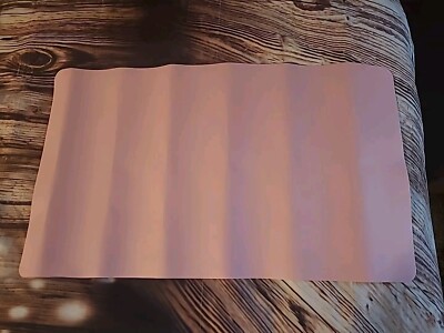 YSAGi Pink Leather Desk Pad Protector-Keyboard Mouse Mat 23.6''x13.8''
