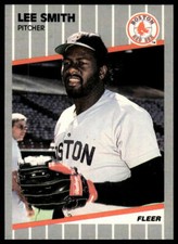 1989 Fleer #99 Lee Smith