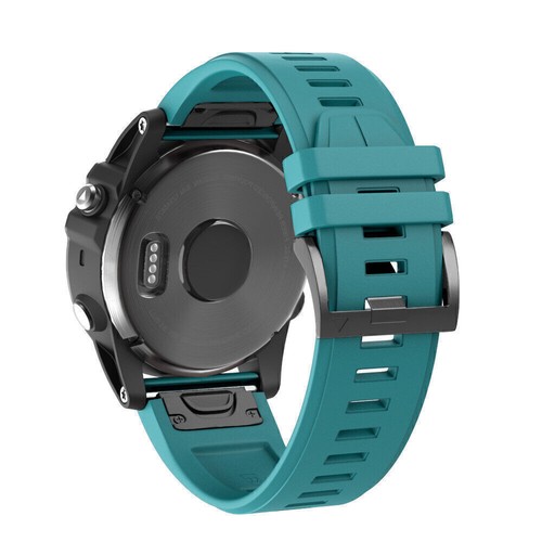 22 26mm Strap For Garmin Fenix 5 5X 6X 6 7X 7 955 965 3 HR Silicone Watch Band - Picture 101 of 339