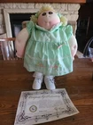 Vintage 1982 Xavier Roberts Little People Pals Cabbage Patch Doll w/ Tag