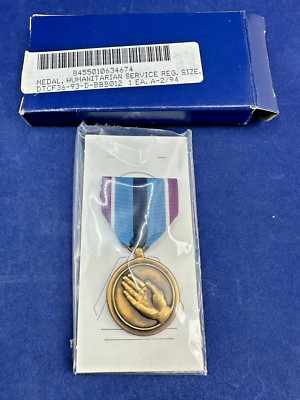 Modern 1994 US Humanitarian Service Medal in Box [1 Per Purchase] B21