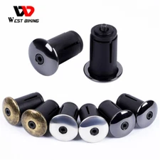 WEST BIKING Bicycle Grip Plugs Cover Bar End Cap MTB Road Bike Bar End Plugs