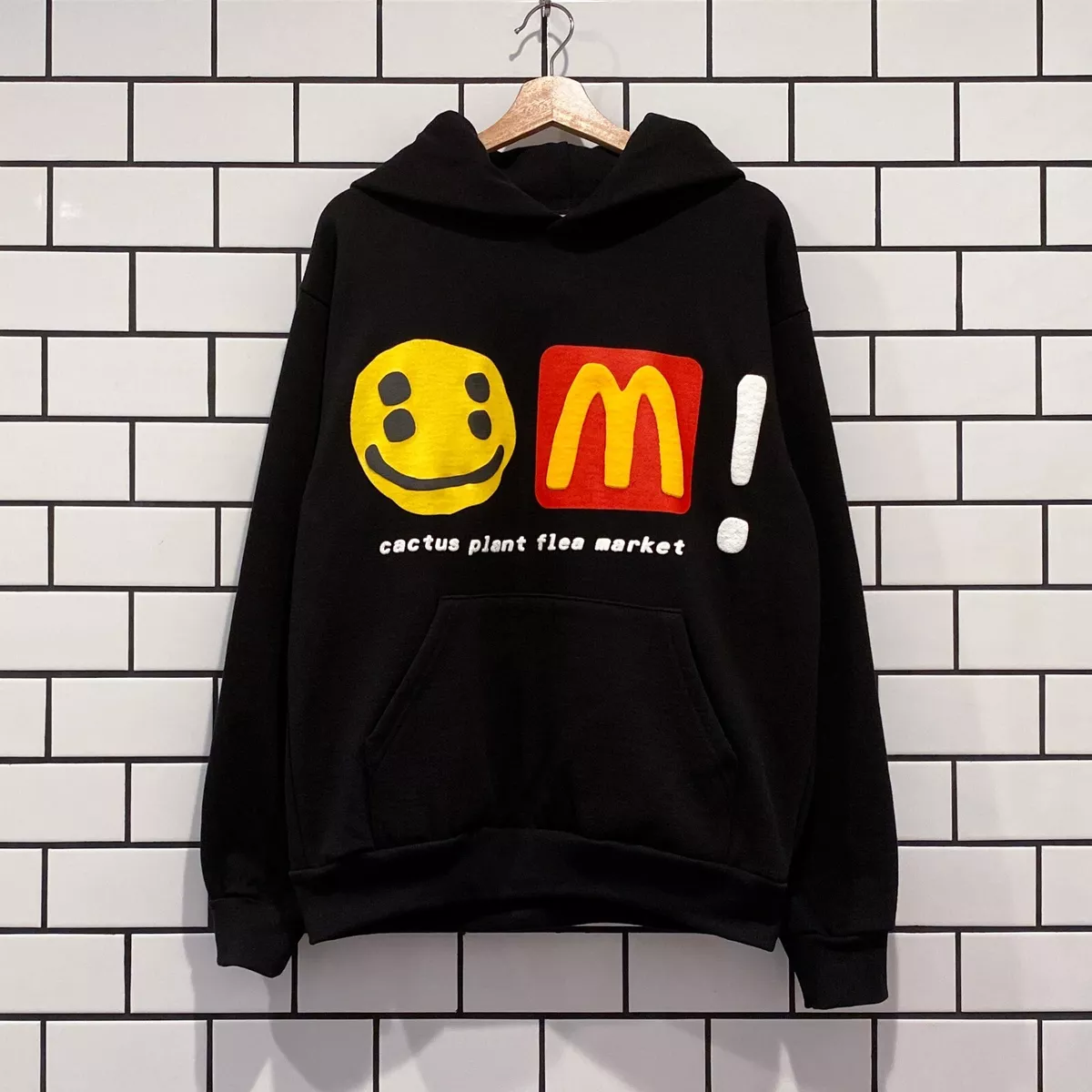 CACTUS PLANT FLEA MARKET X MCDONALDS ICONS HOODIE BLACK LIMITED | eBay