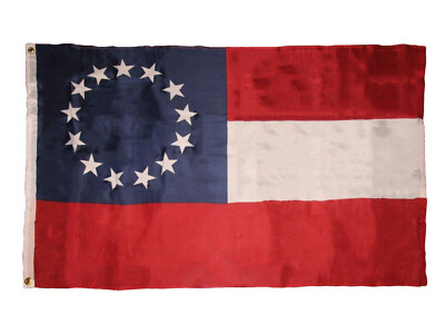 3x5 Stars and Bars First National 13 Southern States CSA Civil War flag 5X3 100D