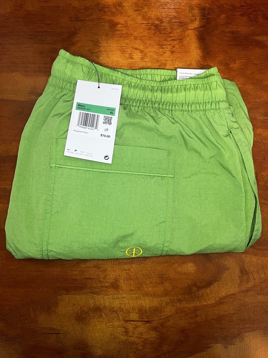 Nike Sportswear Woven Shorts Green DM5057-377 Mens Size X-Large