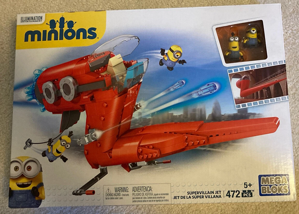 Mega Bloks Minions Despicable Me Supervillain Jet Set New In Box