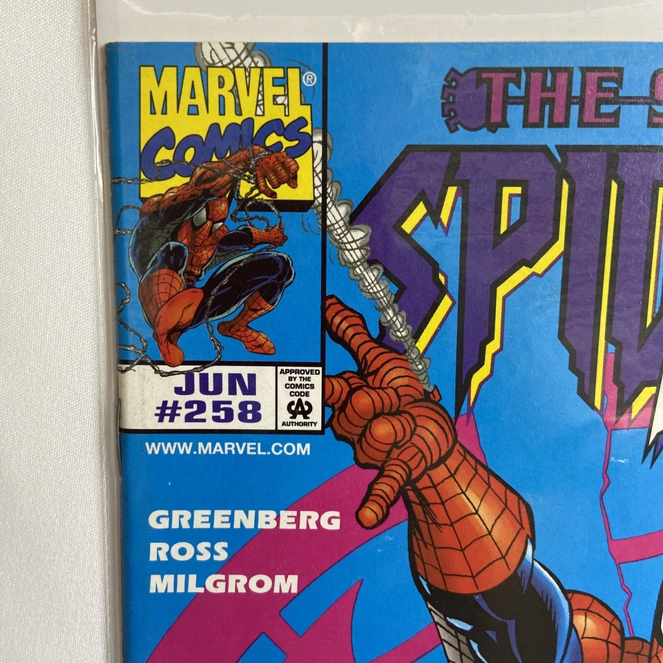 SPECTACULAR SPIDER-MAN #258 IDENTITY CRISIS! PRODIGY VF/VF+ - Image 2 of 4
