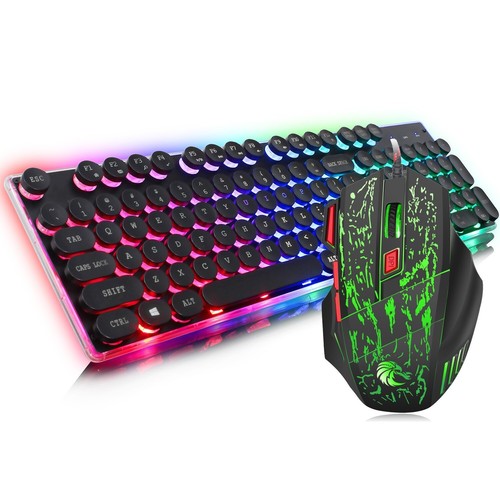 X2 Pro Computer Video Gaming PC Keyboard Game Panel Keypad LED Color DPI Mouse - Picture 4 of 17