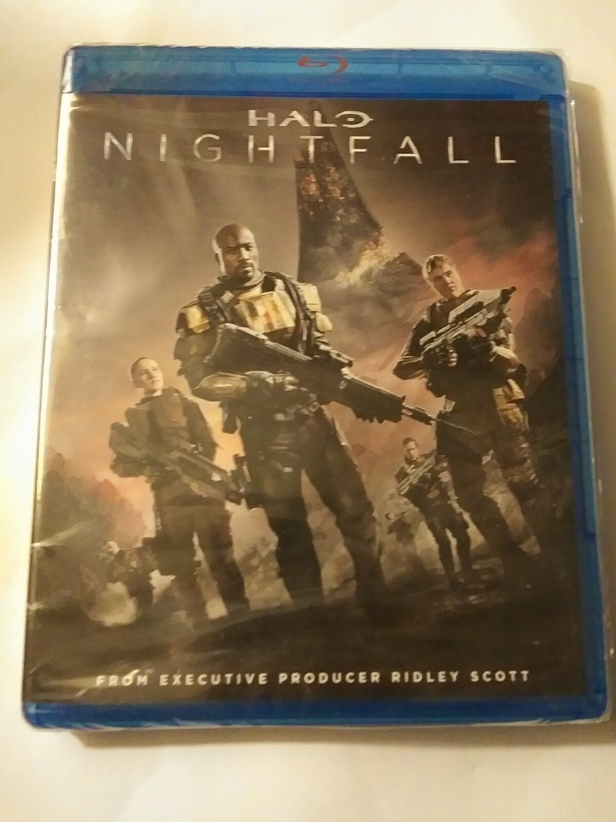 New Halo: Nightfall Blu Ray 2015 Mike Colter Luke Neal Ridley