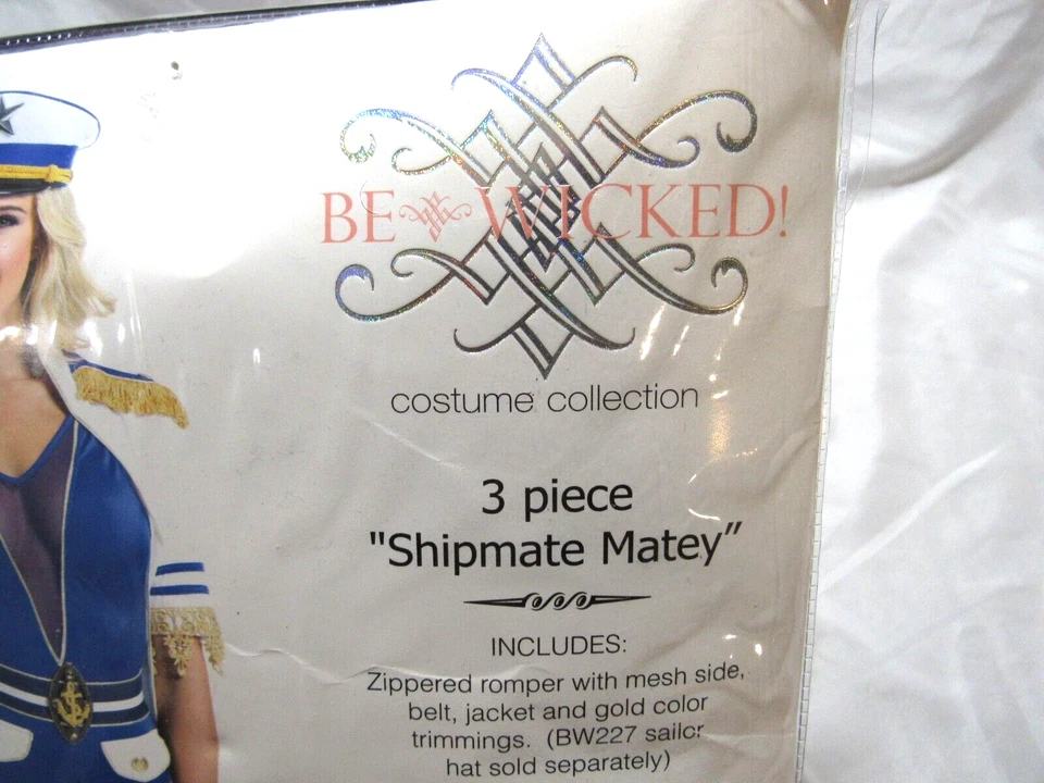 Be Wicked Women's Shipmate Matey Sexy Costume Small/Medium - Image 4 of 4