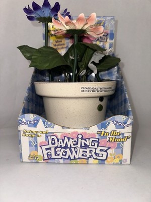 Gemmy  In the Mood  Dancing Flowers Motion-Activated Toy tested/Original Box